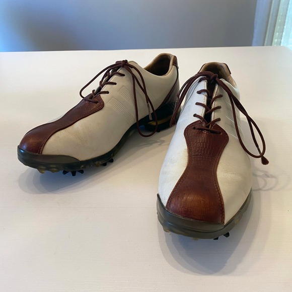 Adidas AdiPure TP Leather Men's Golf‎ Shoes Q44796 Size 7.5 - Picture 3 of 12